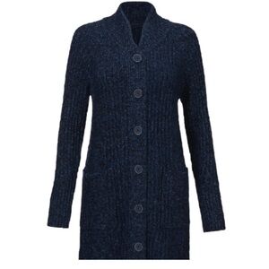 CAbi Women's Navy Blue Cardigan Sweater